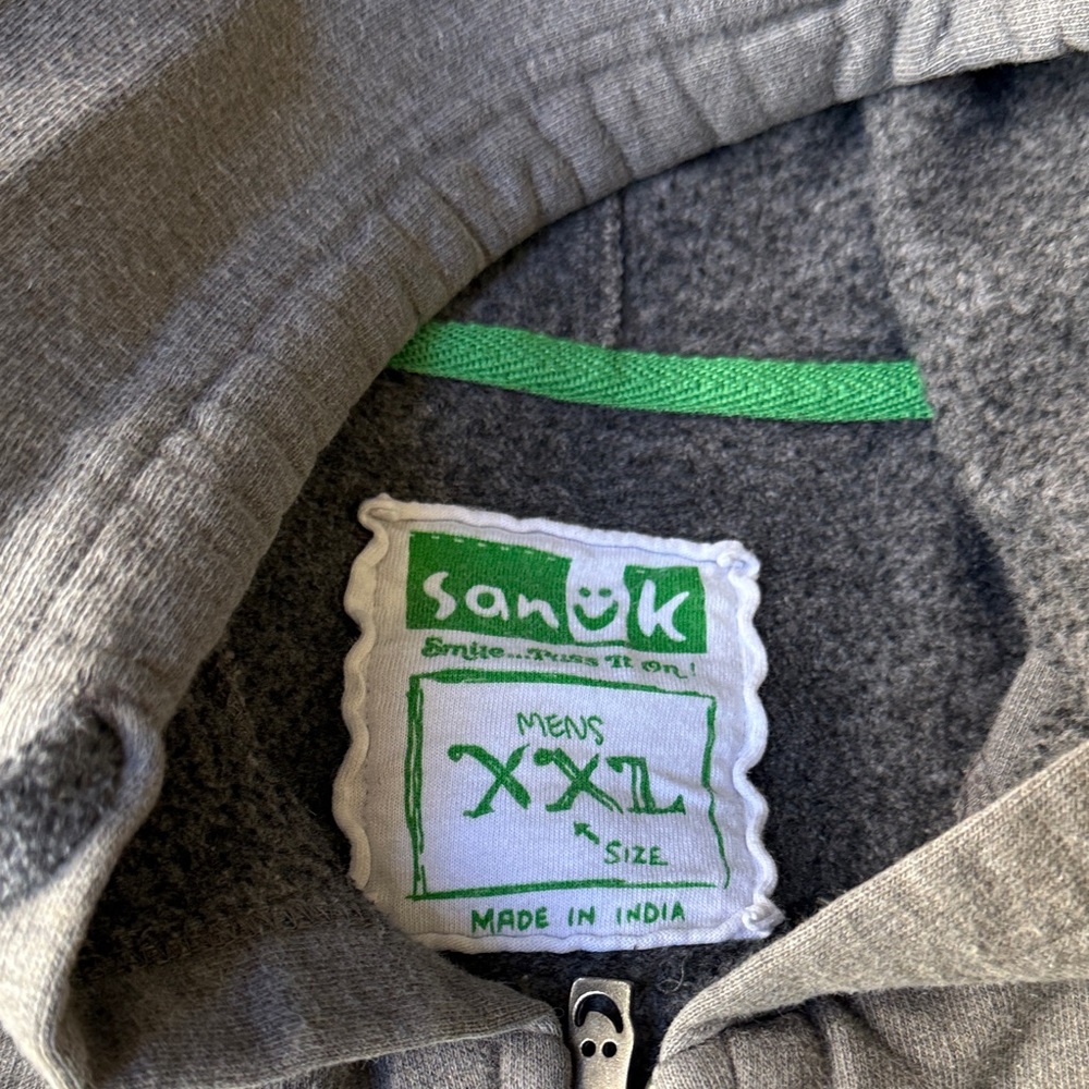 Sanuk Gray Hoodie Jacket - Picture 4 of 5